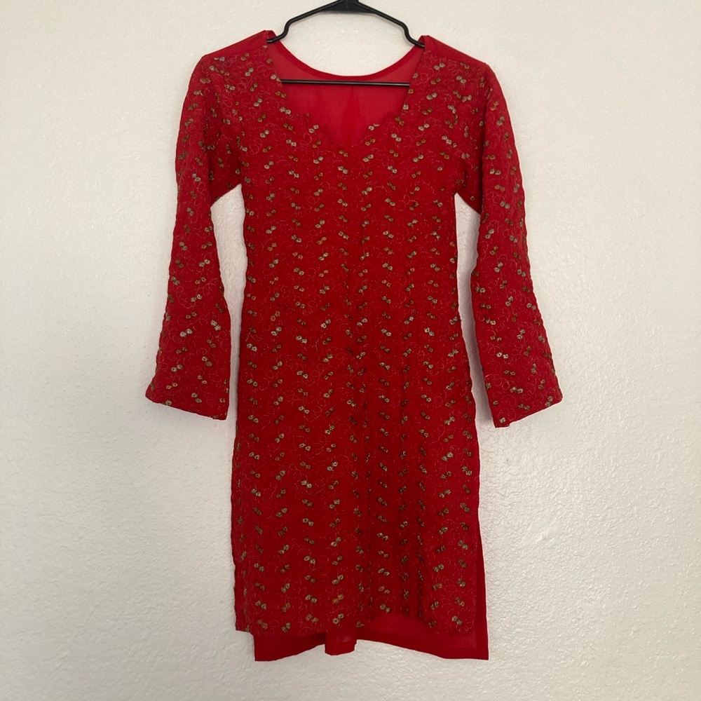 Chiffon Tunic Dress